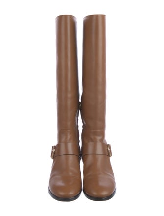 Tory Burch Leather Riding Boots