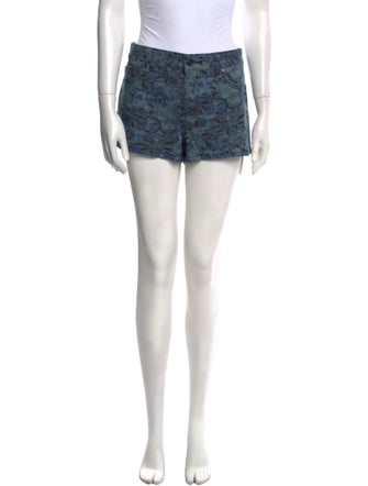 Tory Burch Printed Mini Shorts
