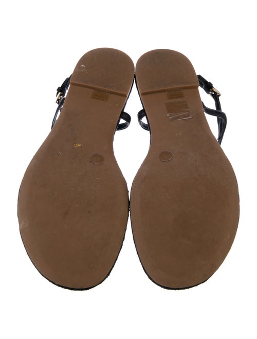 Tory Burch Leather T-Strap Sandals