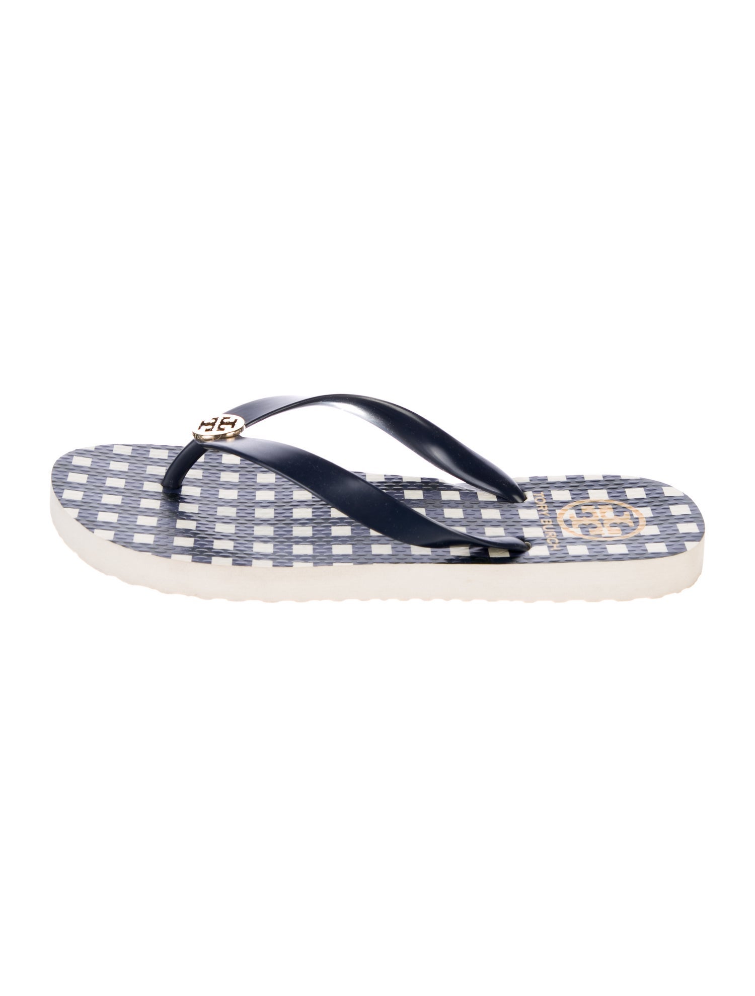Tory Burch Rubber Printed Flip Flops