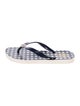 Tory Burch Rubber Printed Flip Flops