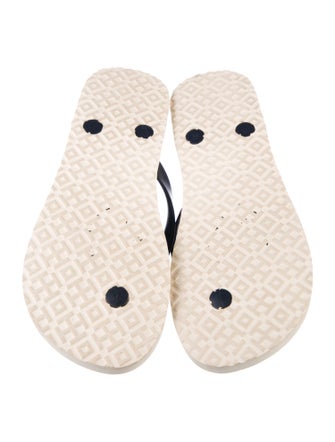 Tory Burch Rubber Printed Flip Flops