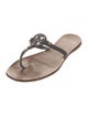Tory Burch Leather Slides