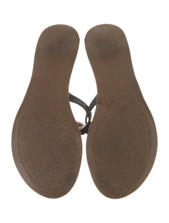 Tory Burch Leather Slides