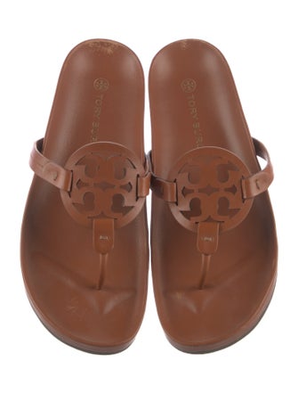 Tory Burch Leather Slides