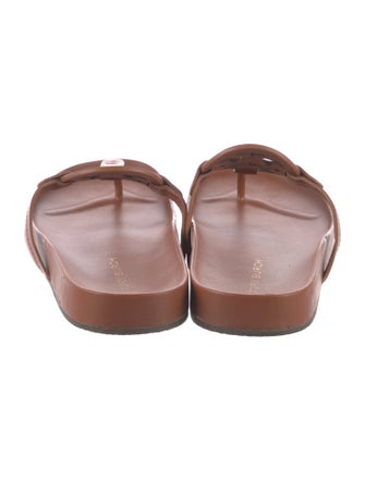 Tory Burch Leather Slides