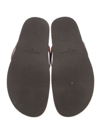 Tory Burch Leather Slides