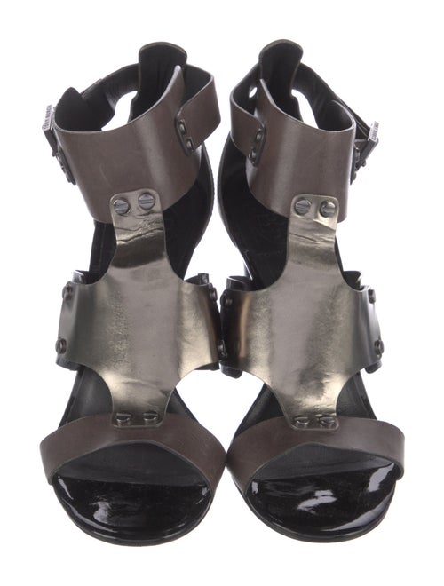 Tory Burch Leather T-Strap Sandals