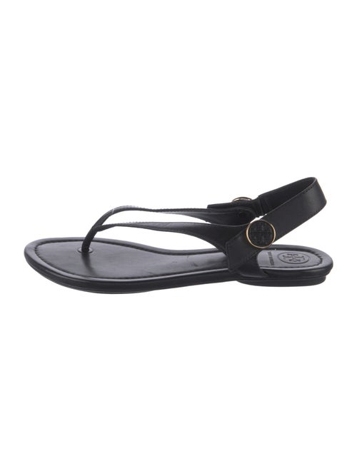 Tory Burch Leather T-Strap Sandals