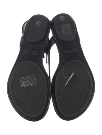 Tory Burch Leather T-Strap Sandals
