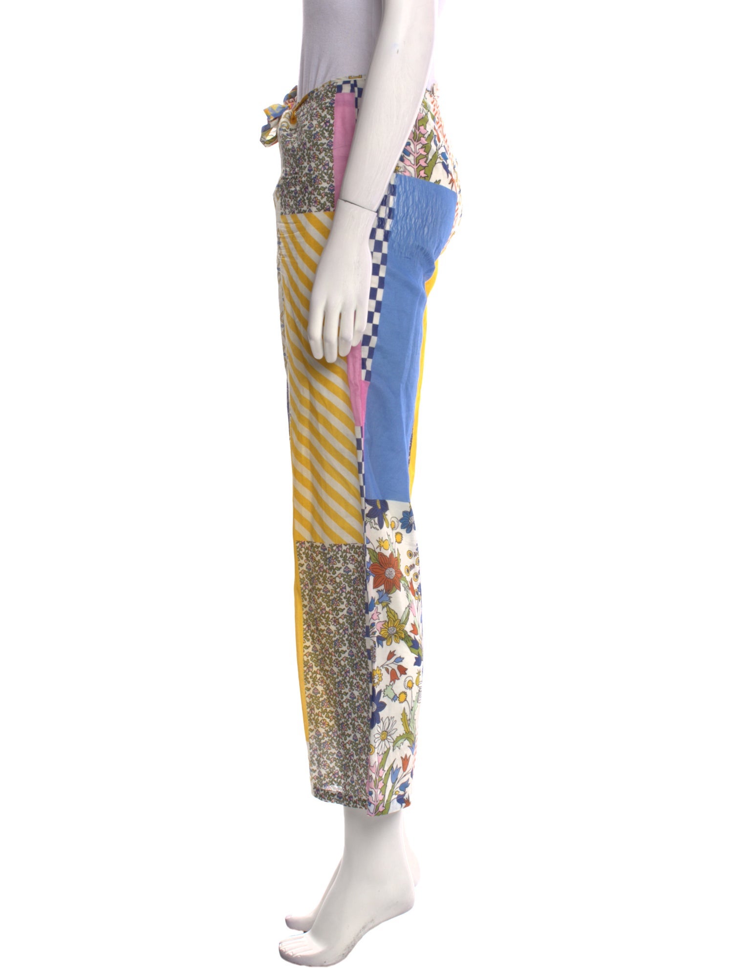 Tory Burch Printed Wide Leg Pants