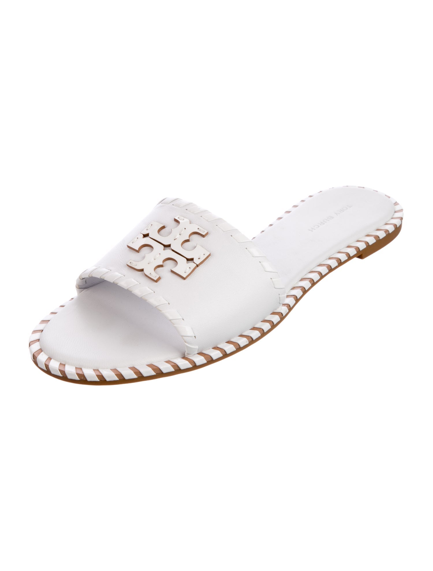 Tory Burch Leather Slides