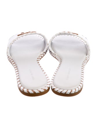 Tory Burch Leather Slides