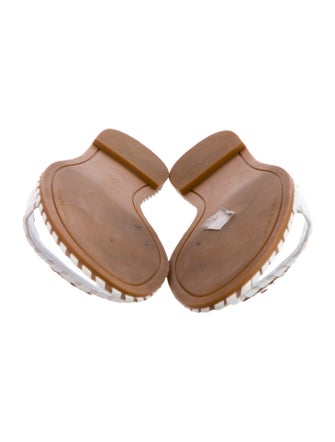 Tory Burch Leather Slides