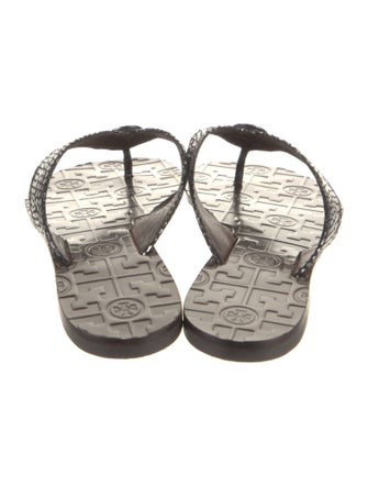 Tory Burch Leather Slides