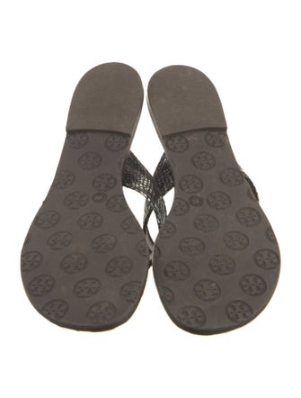 Tory Burch Leather Slides
