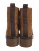 Tory Burch Suede Combat Boots