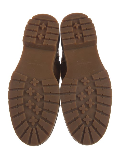 Tory Burch Suede Combat Boots