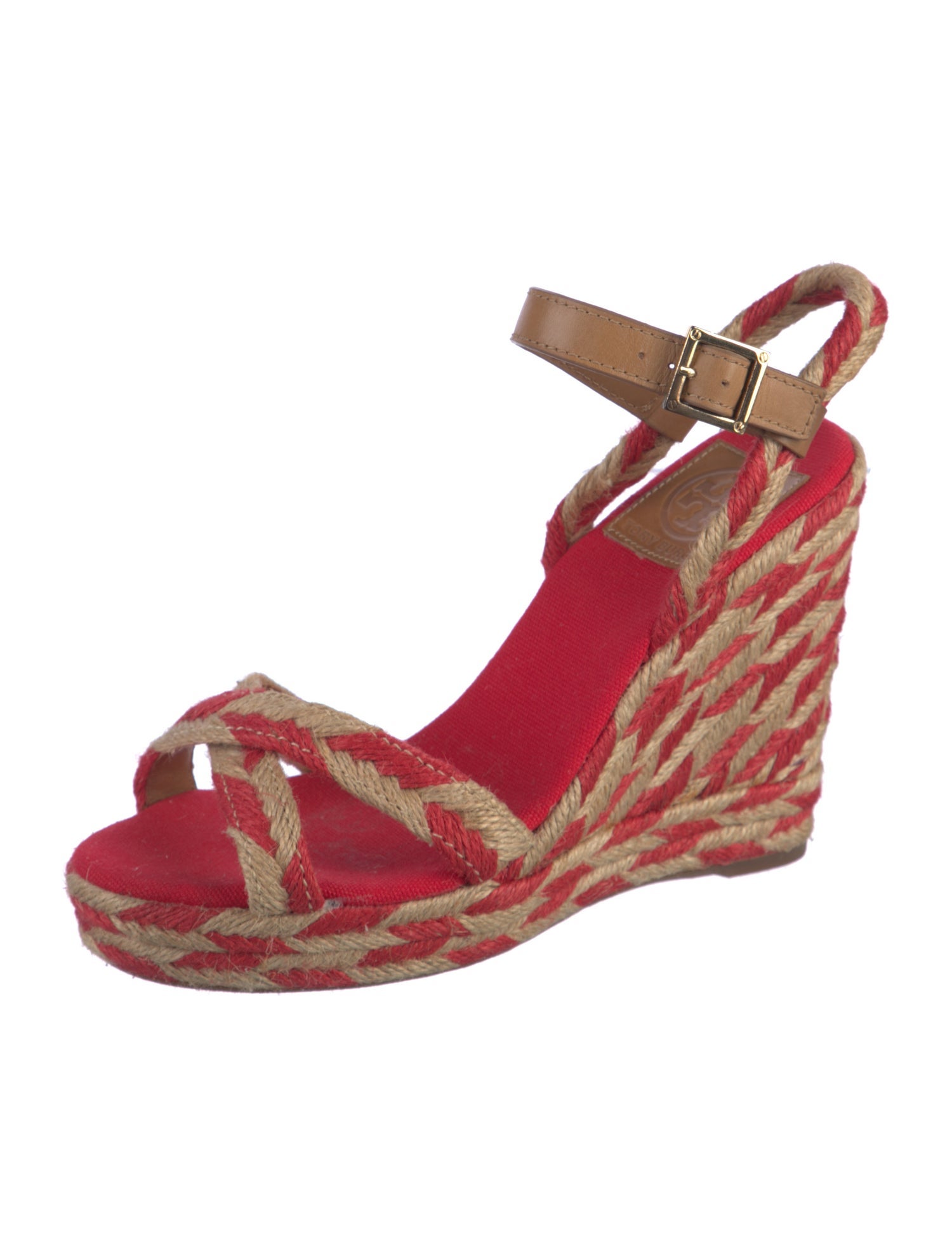 Tory Burch Jute Patterned Espadrilles