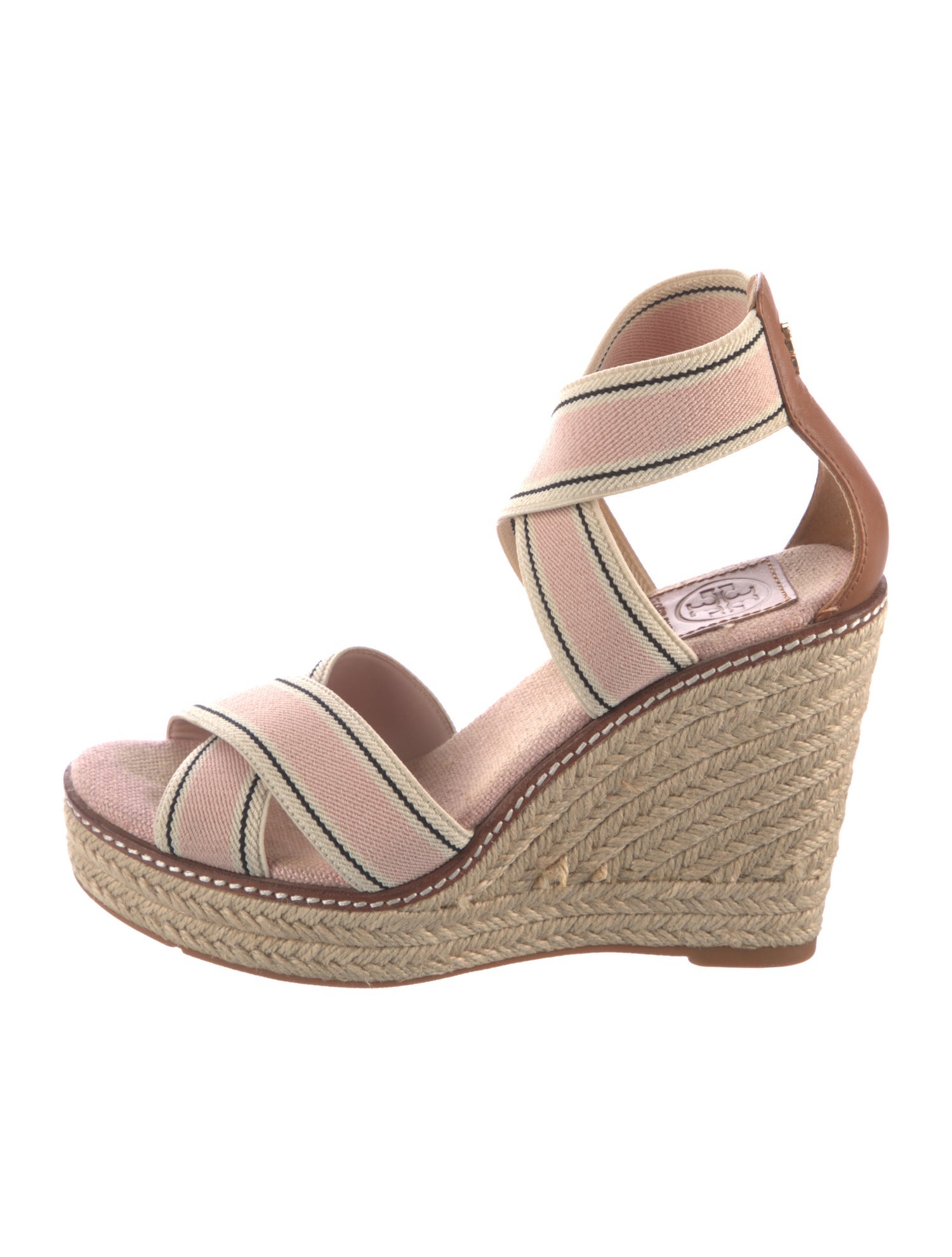 Tory Burch Canvas Printed Espadrilles