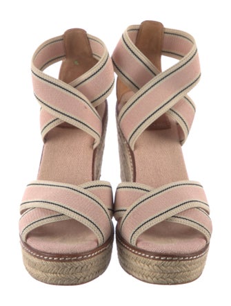 Tory Burch Canvas Printed Espadrilles