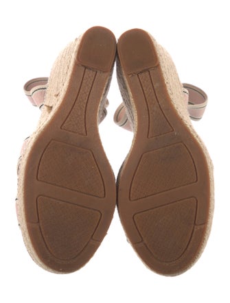 Tory Burch Canvas Printed Espadrilles