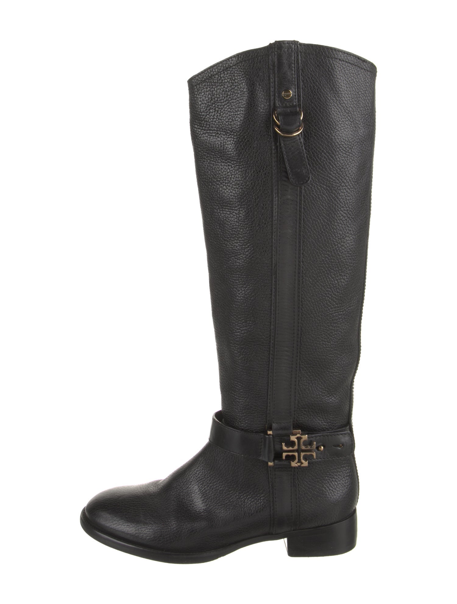 Tory Burch Leather Riding Boots