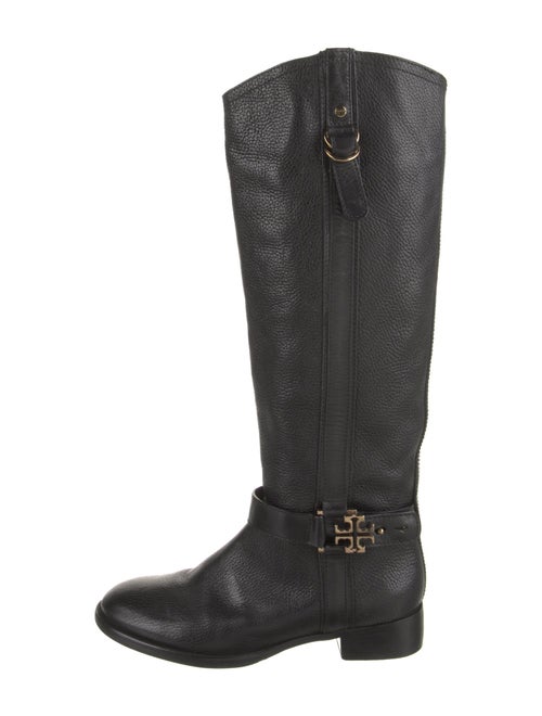 Tory Burch Leather Riding Boots