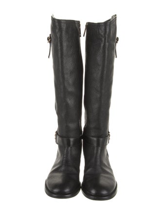 Tory Burch Leather Riding Boots