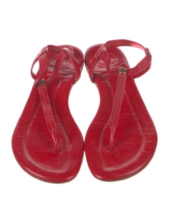 Tory Burch Leather Slingback Sandals