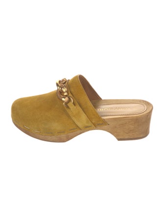 Tory Burch Suede Mules