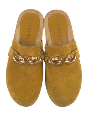Tory Burch Suede Mules