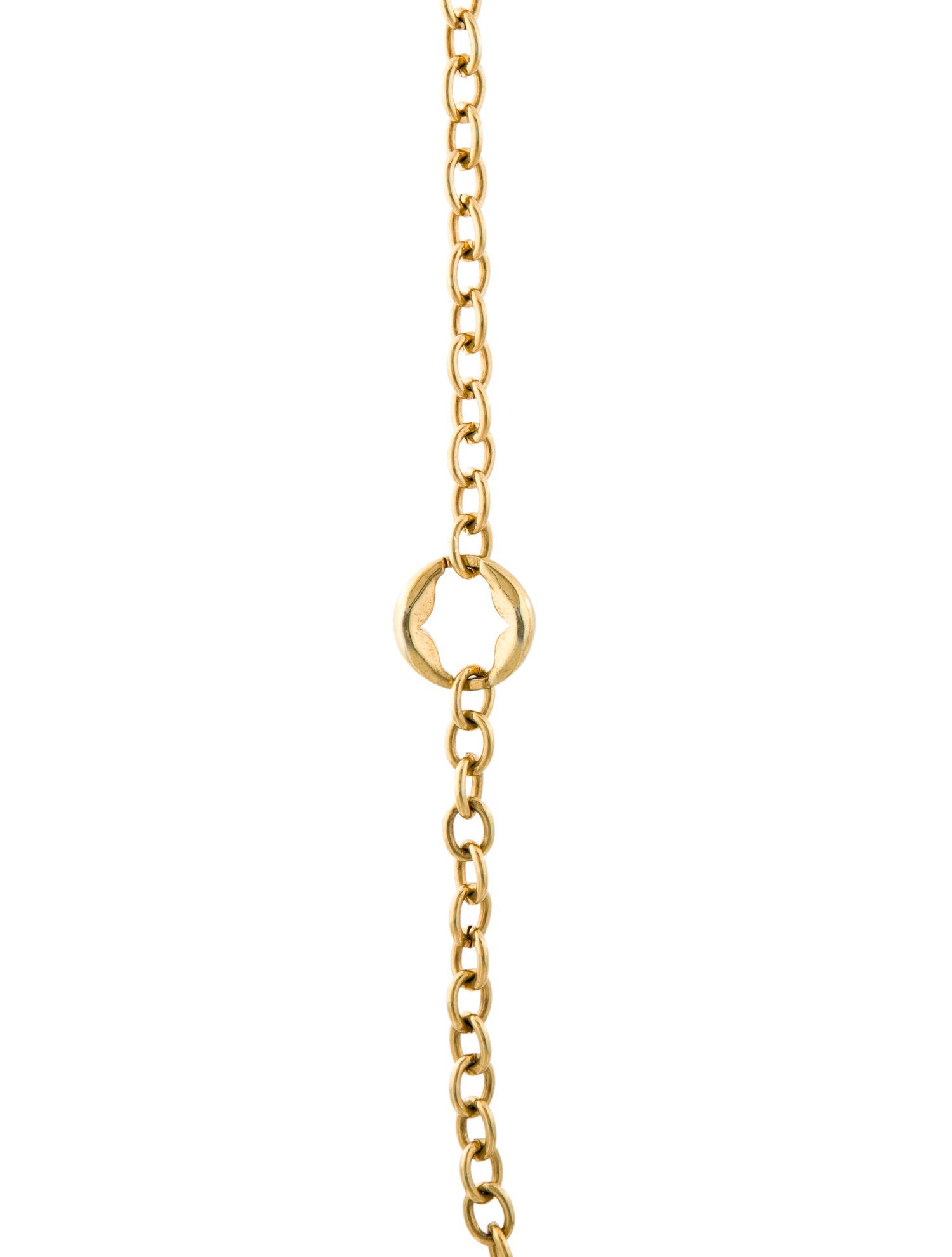 Tory Burch Long Station Necklace