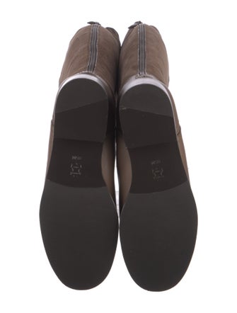 Tory Burch Suede Riding Boots