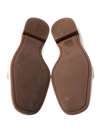 Tory Burch Embossed Leather Loafers