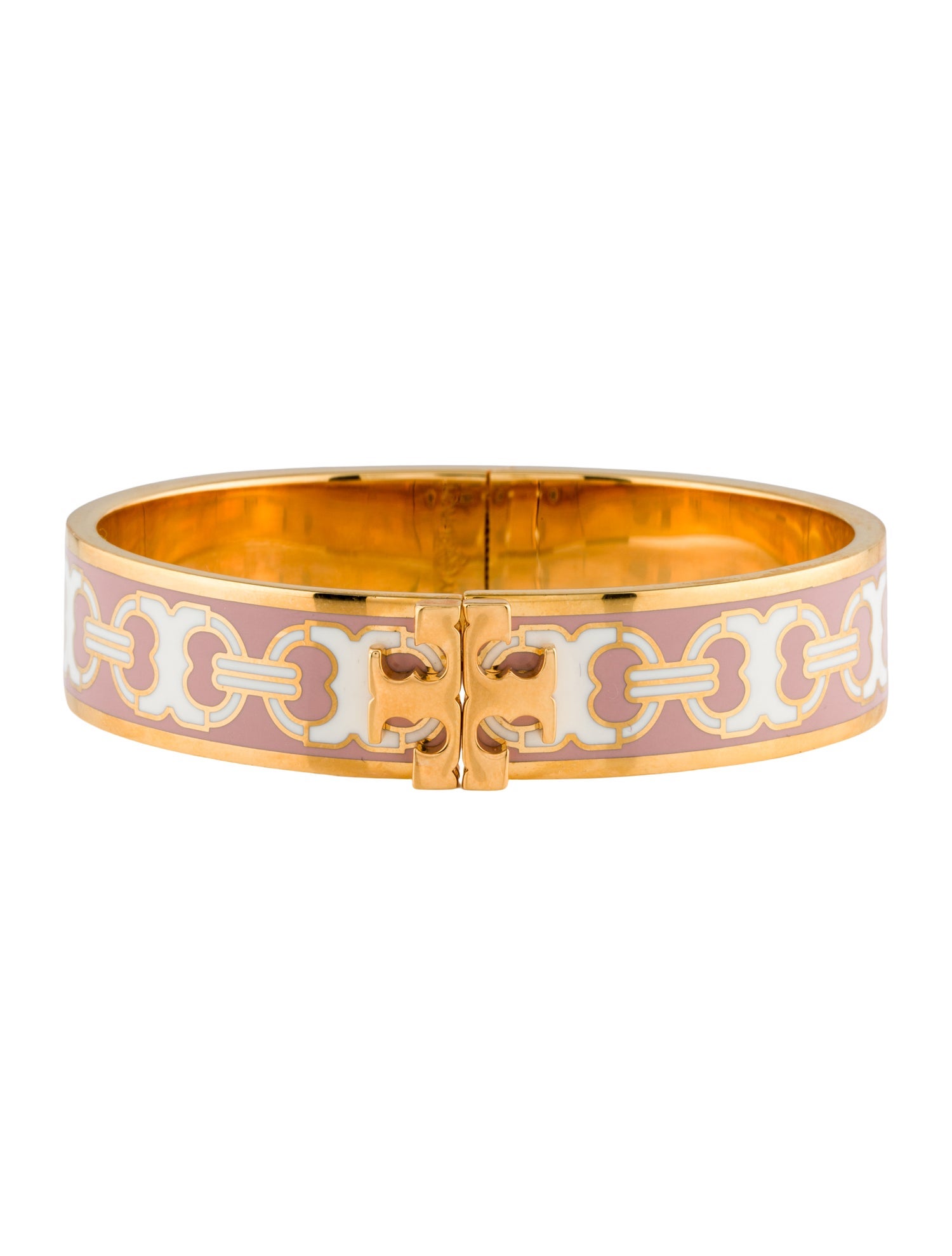 Tory Burch Enamel Kira Bangle Bracelet