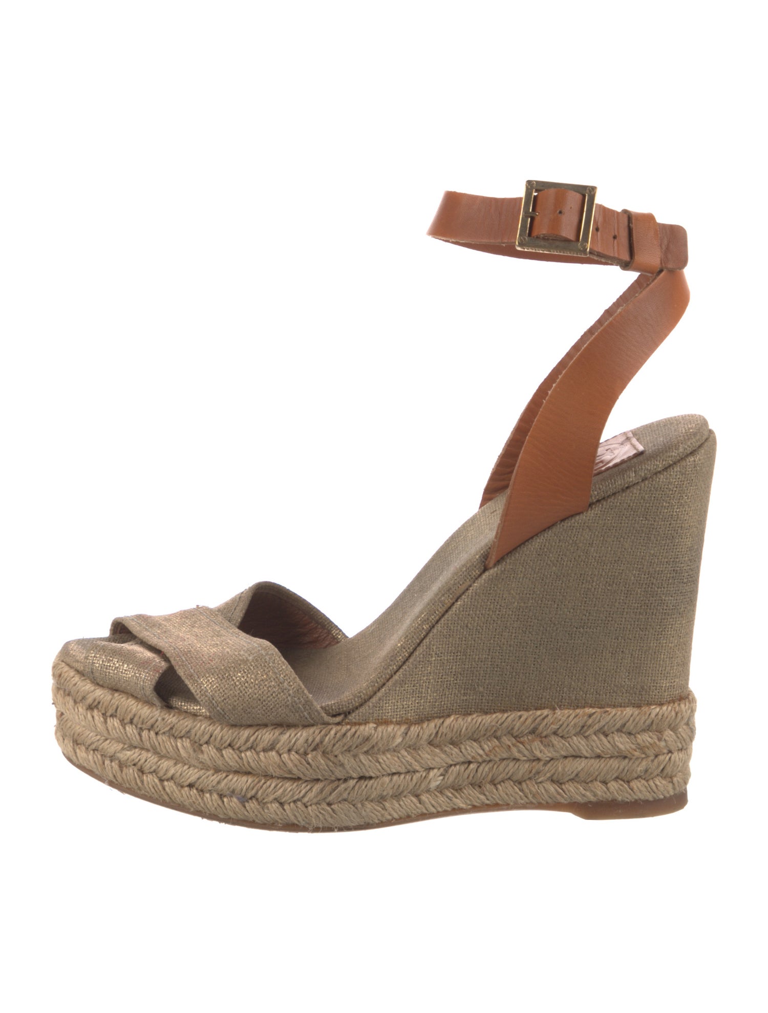 Tory Burch Jute Braided Accents Espadrilles