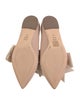 Tory Burch Leather Bow Accents Mules