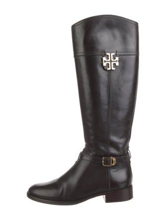 Tory Burch Leather Riding Boots