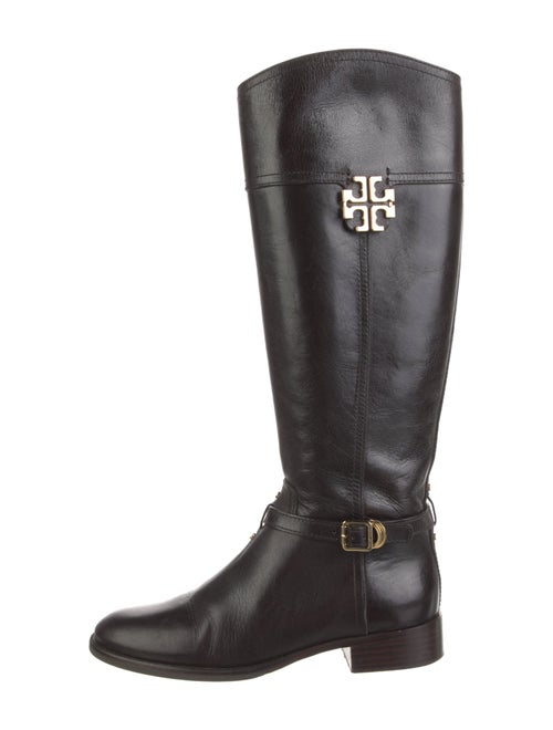 Tory Burch Leather Riding Boots