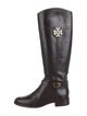 Tory Burch Leather Riding Boots
