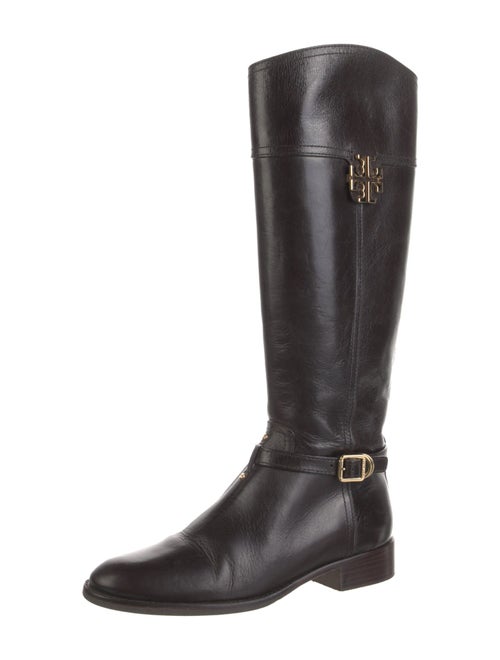 Tory Burch Leather Riding Boots