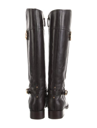 Tory Burch Leather Riding Boots