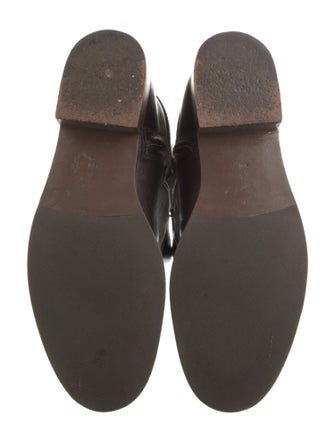 Tory Burch Leather Riding Boots