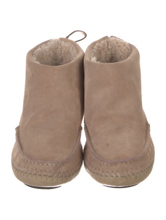 Tory Burch Suede Lace-Up Boots