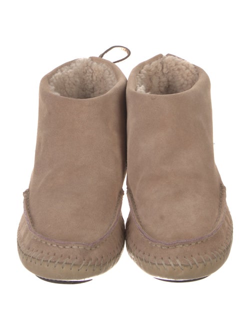 Tory Burch Suede Lace-Up Boots