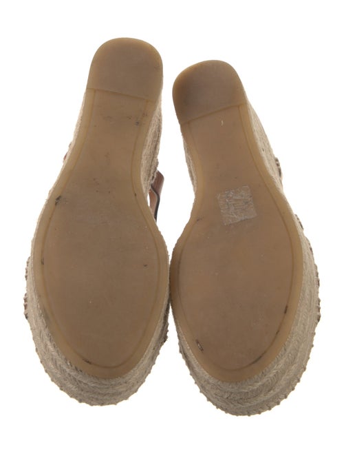 Tory Burch Leather Espadrilles