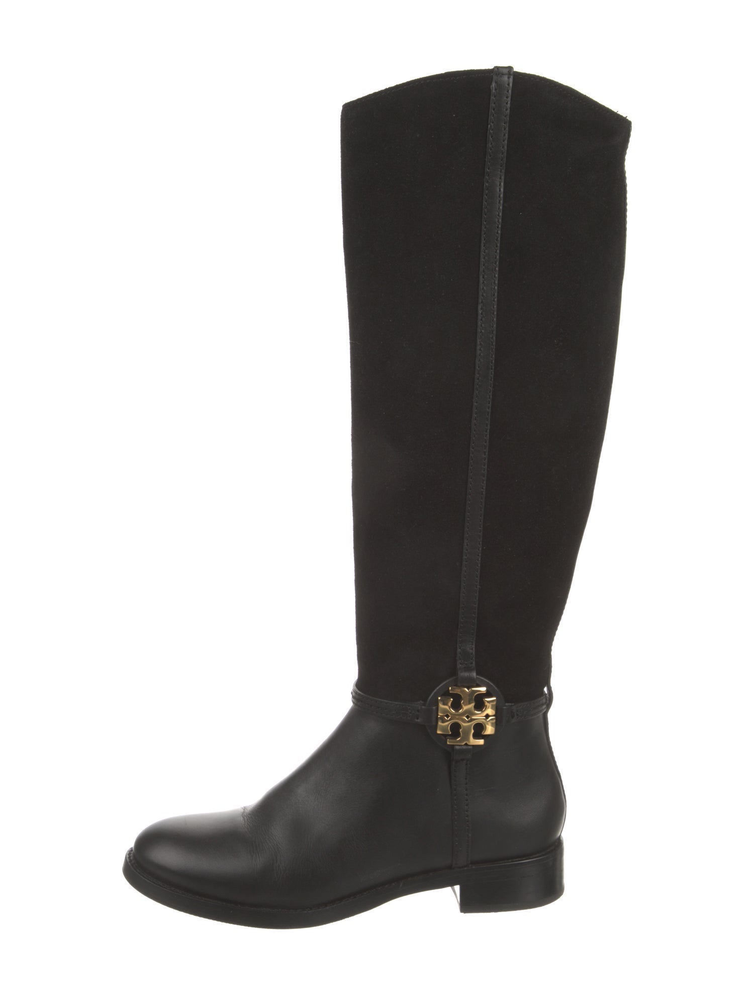 Tory Burch Leather Riding Boots