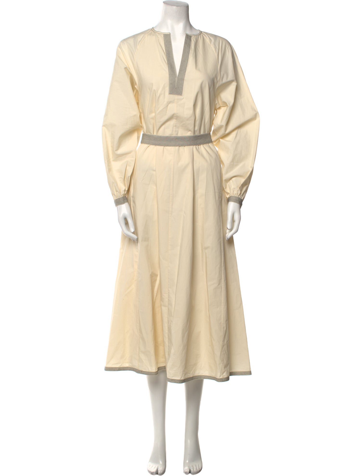 Tory Burch V-Neck Long Dress