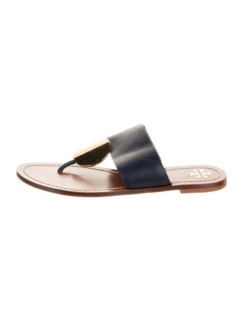 Tory Burch Leather Slides